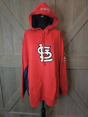 Majestic St.Louis Cardinals Red Hoodie sz XL